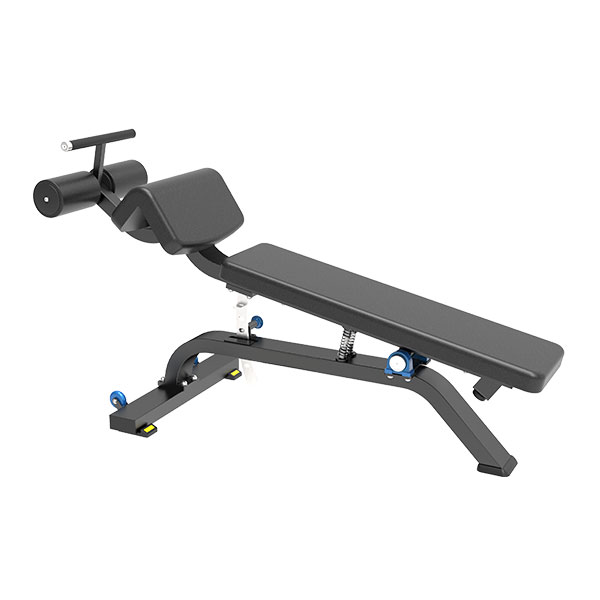 Banco abdominal/declinado ajustable