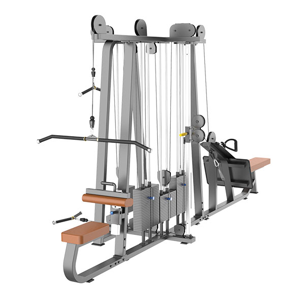 Gymnase multi-stations à quatre stations