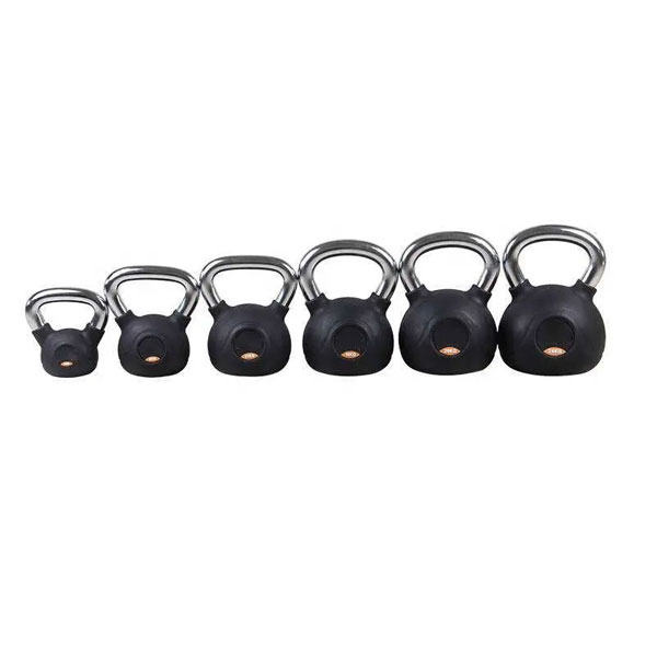 Kettlebell en caoutchouc